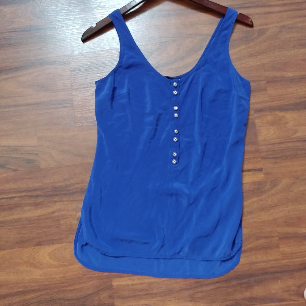 Royal Blue Guess tank top